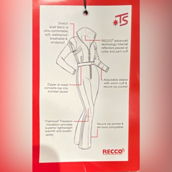 Tara Shakti Vintage-Inspired Snow Suit, Raquel Navy Blue, NWT, size XS - Picture 11 of 16